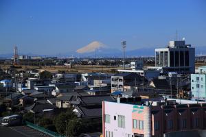 福王台からの富士山眺望の写真
