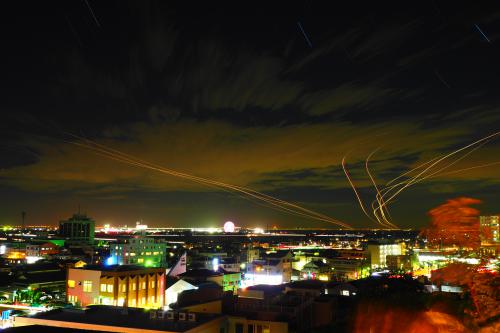 袖ケ浦市の夜景の写真