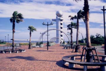 袖ケ浦海浜公園正面の写真