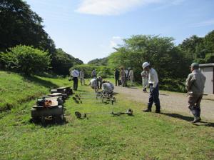 機材の準備