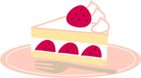 ケーキの絵