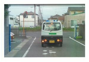 防犯パトロール（青色回転等装備車両）