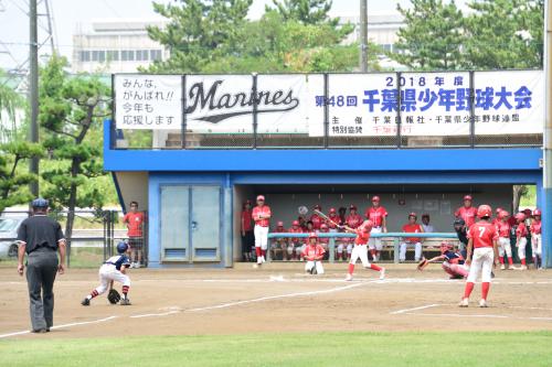 千葉県少年野球大会の写真