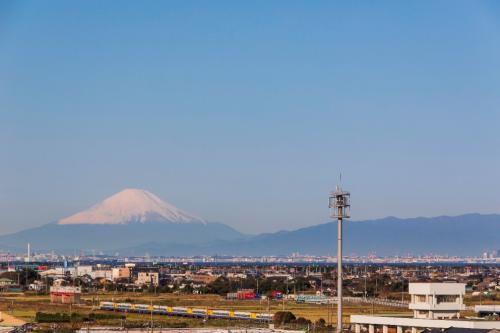 「朝の富士山」の写真