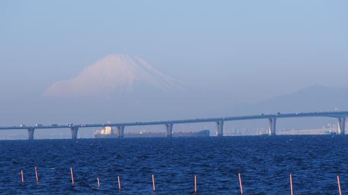 新春の富士山の写真