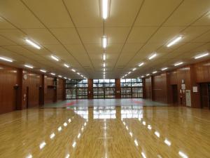 蔵波中学校吊天井