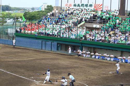 「袖高、高校野球千葉大会 ベスト32！」の写真