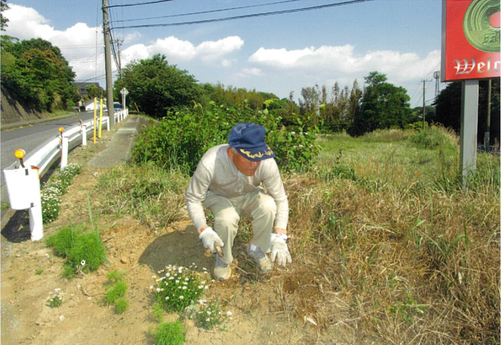 台宿地区での草刈り2