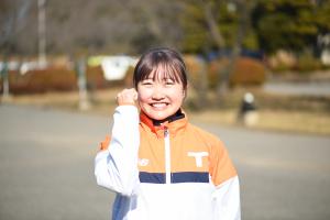 拓殖大学 女子陸上部土井 菜摘 さん