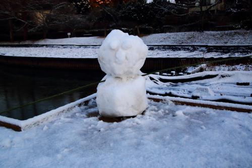 雪だるまの写真