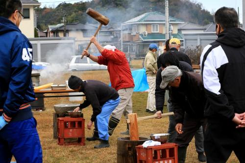 餅つき