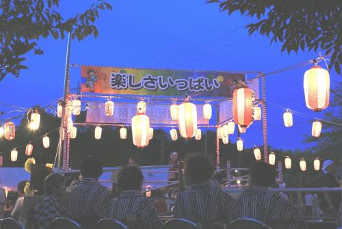 浜宿団地で夏祭り開催