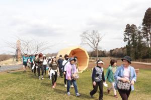 ウォーキングの様子