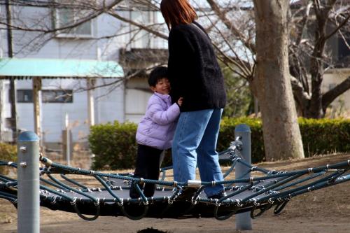 袖ケ浦公園で遊ぶ