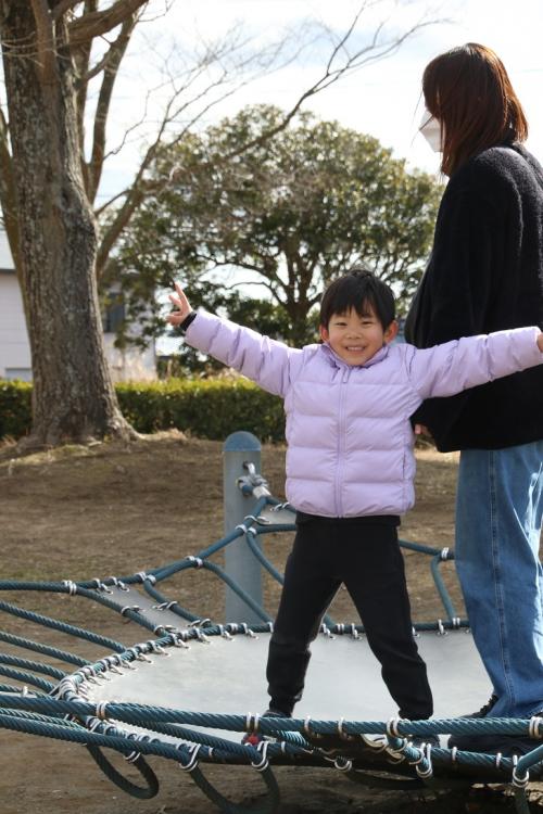 袖ケ浦公園で遊ぶ