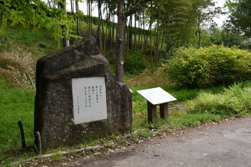 万葉植物園の歌碑