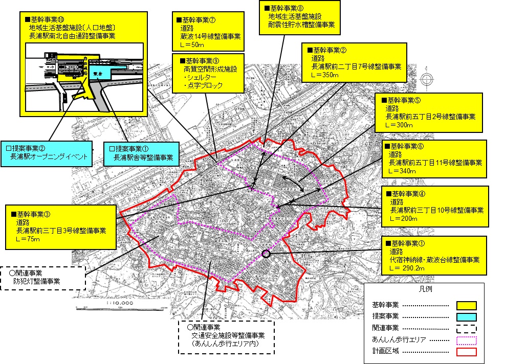 整備方針概要図のイラスト