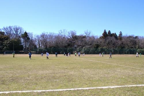 「のぞみ野サッカー場」で練習試合