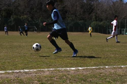 「のぞみ野サッカー場」で練習試合