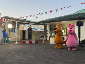 粕谷市長挨拶の様子