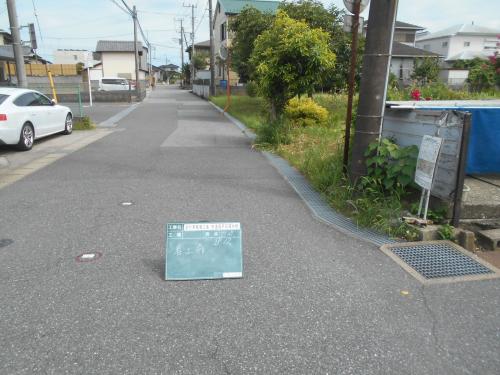 歩行帯坂戸石塚台（着工前）