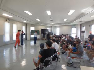 消防署見学の様子１