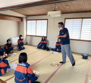 女性消防団救急講習