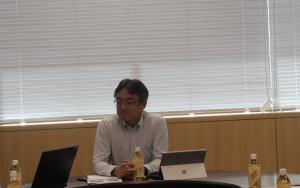 市長と一緒にティータイム