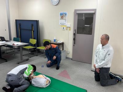 応急手当啓発員指導（8月29日）②