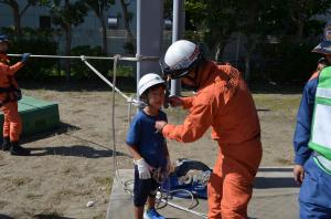 救助訓練体験１