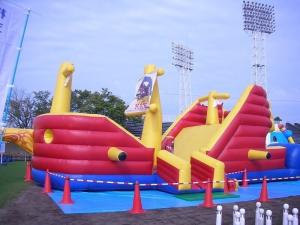 ふわふわ遊具のイメージ写真