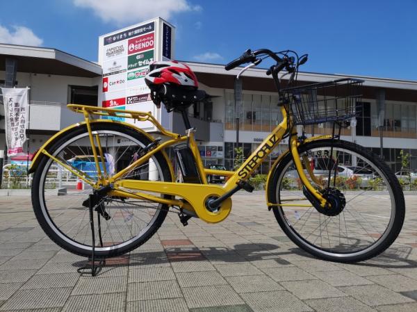 レンタサイクルの写真