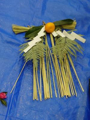 出来上がったお飾りの写真２