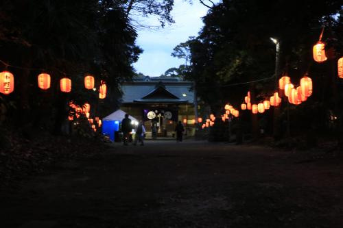 元旦の坂戸神社