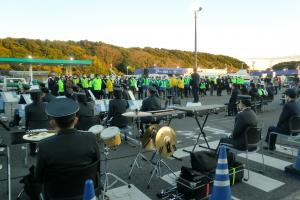 歳末警戒出動式の様子