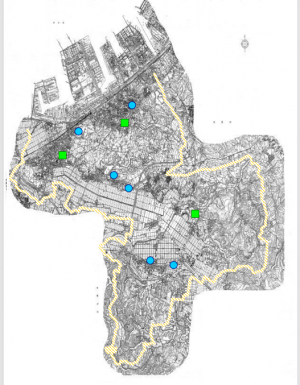 2月19日放射線測定マップ