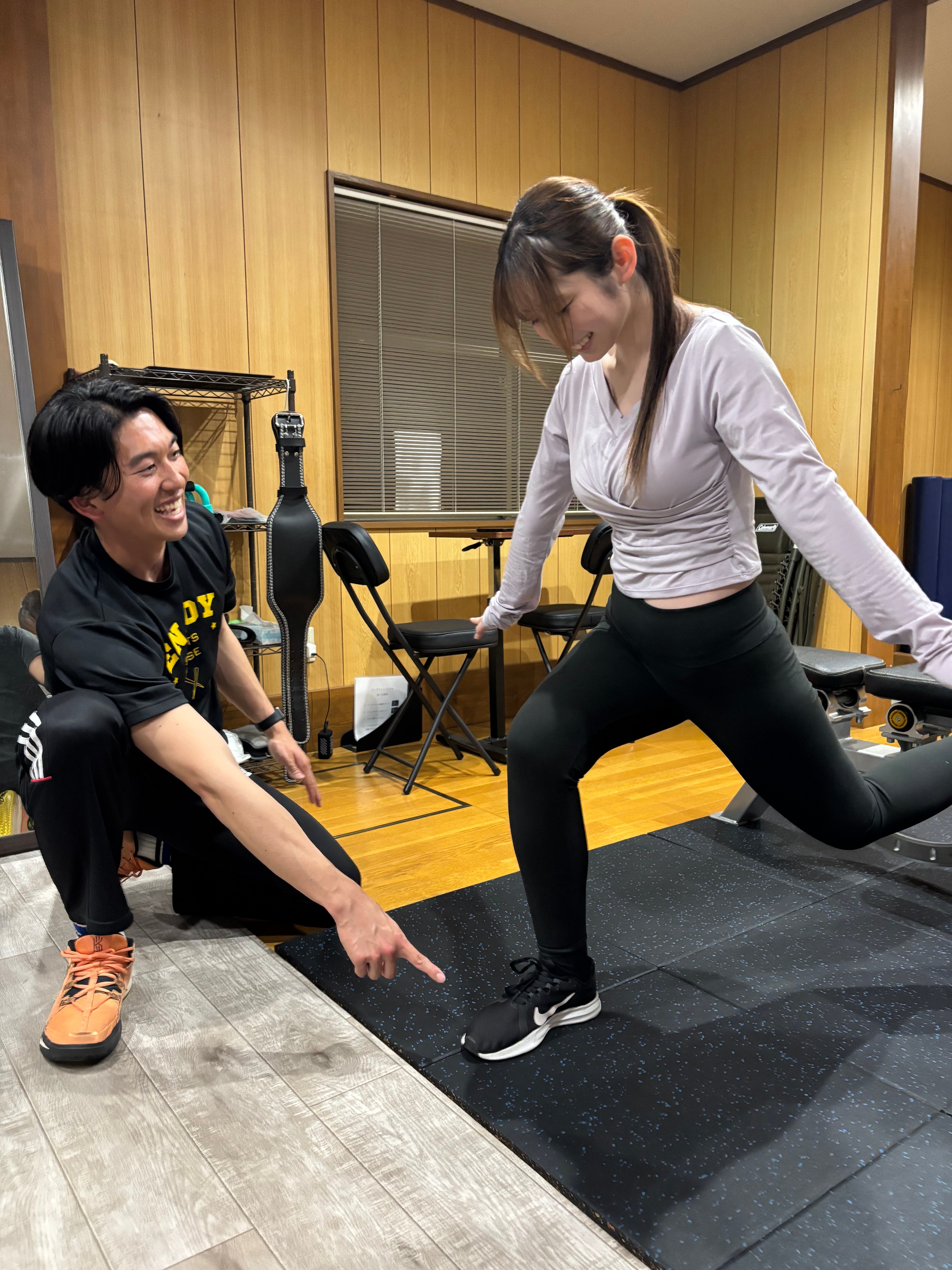 パーソナルトレーニングの様子