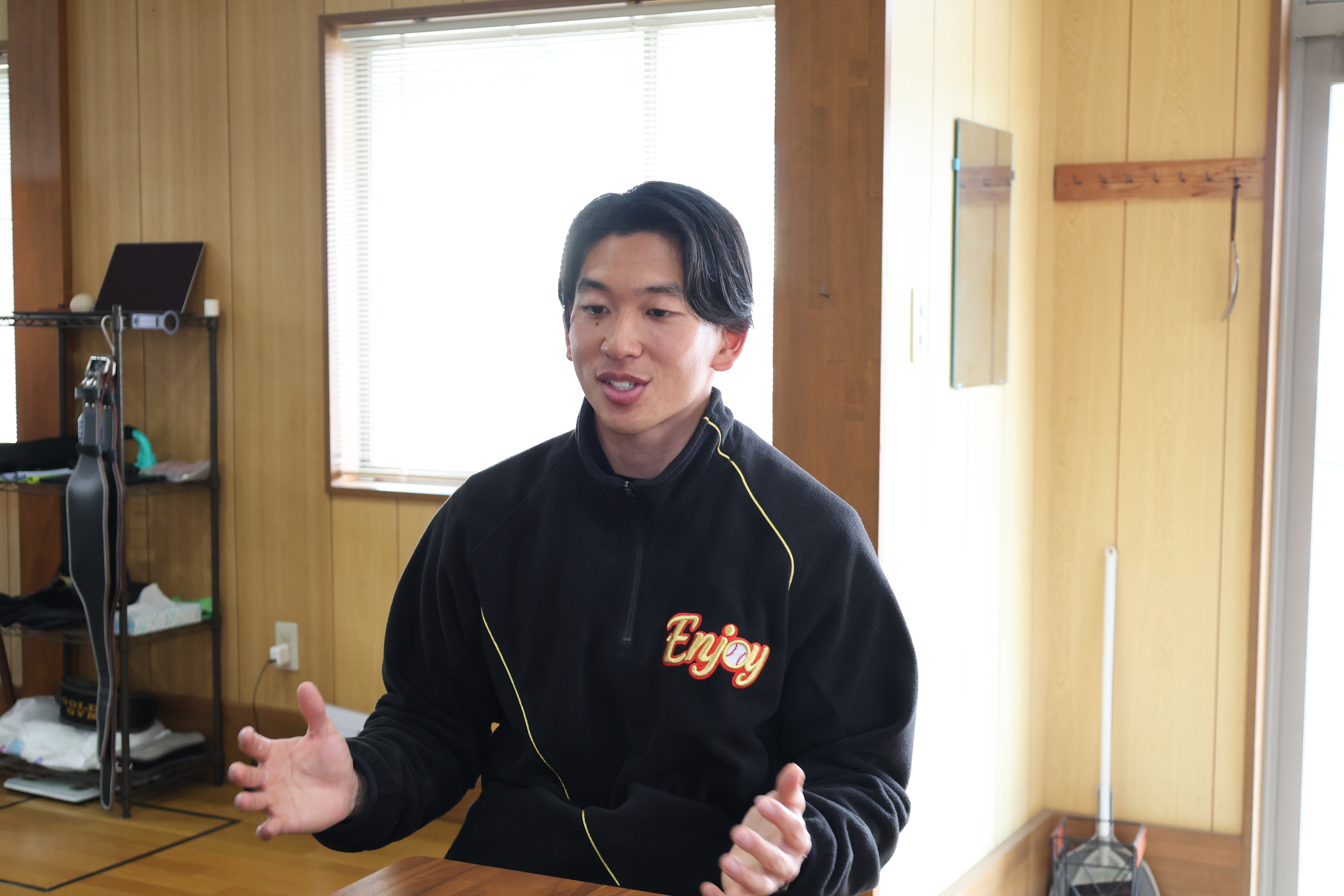 お話をしている様子