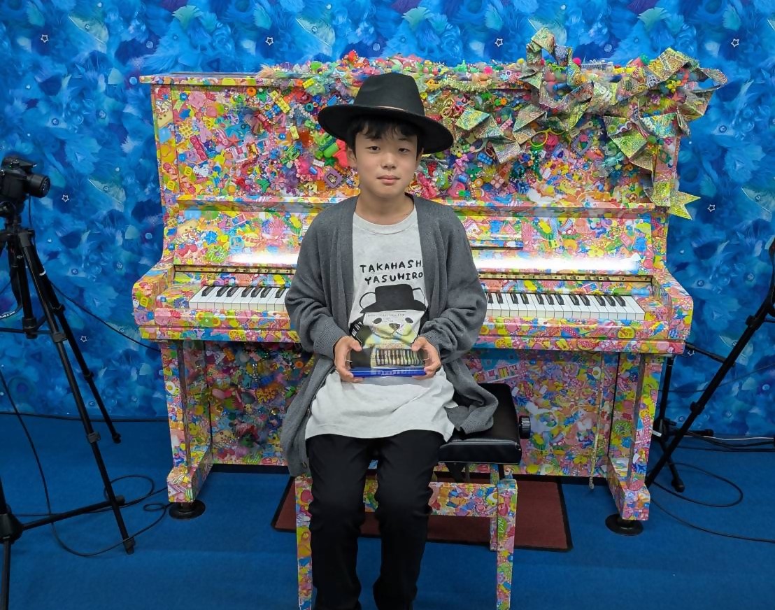 駅ピアノフェスティバルでグランプリを受賞した河口真治さん