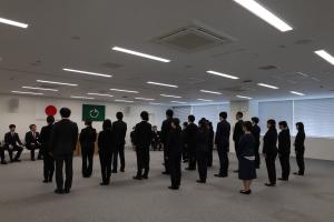 辞令交付式の様子