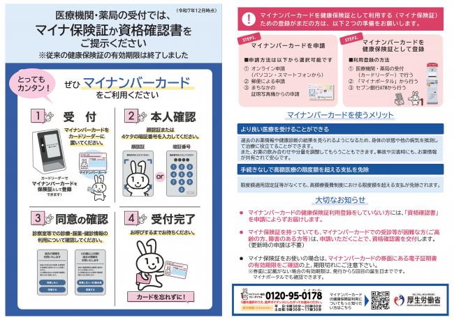 マイナ保険証の概要（医療機関・薬局全般）
