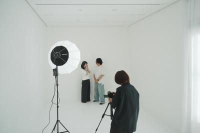 スタジオ撮影の写真1