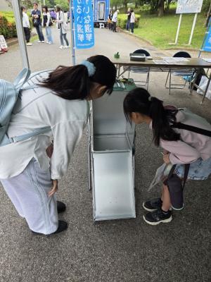 投票箱に何も入っていないことの確認