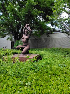 高所から見守る