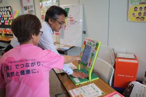 展示の様子