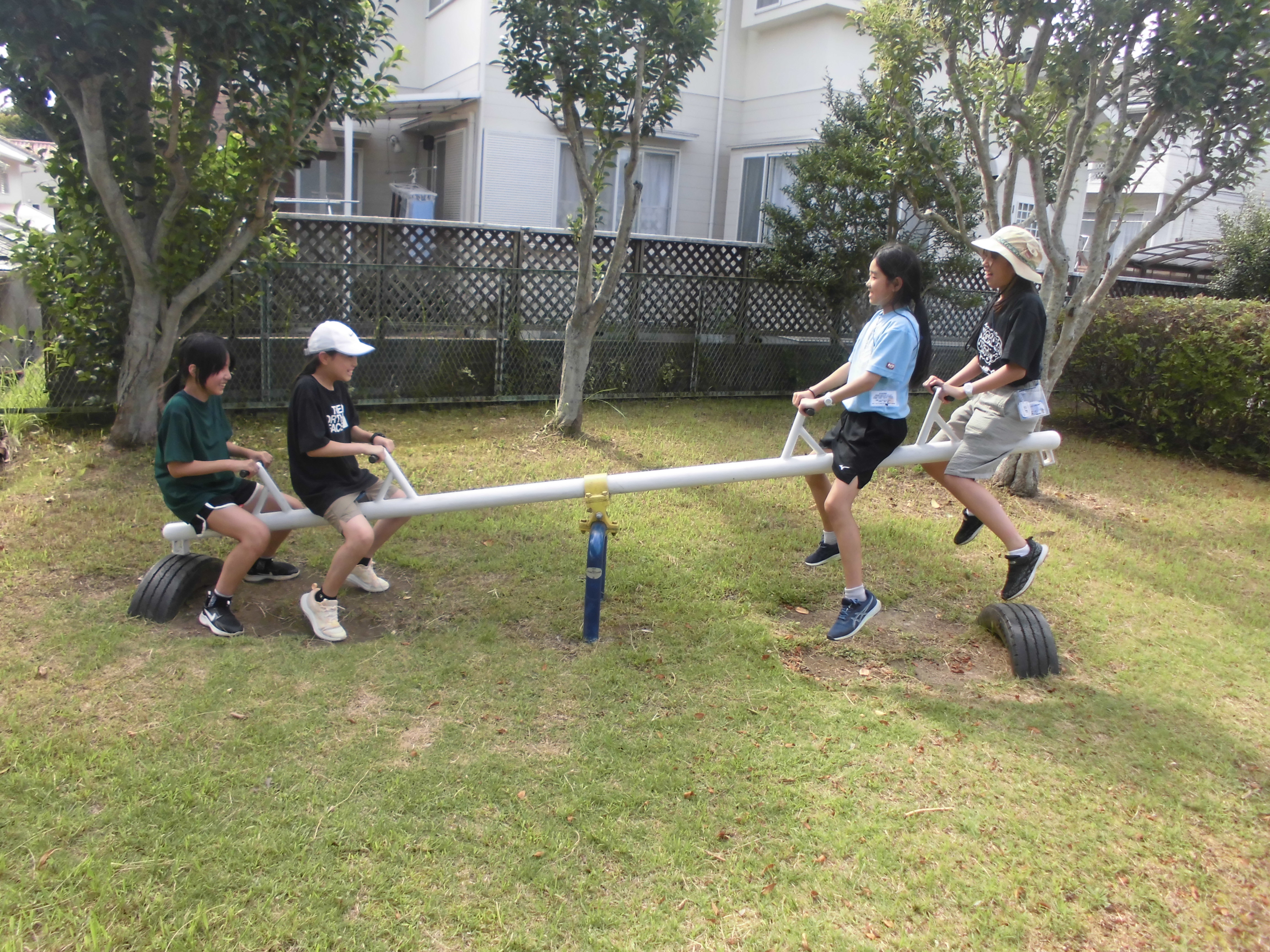 休憩中