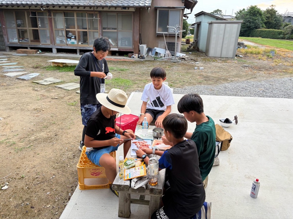 夕食準備