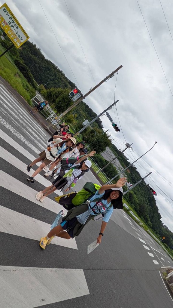 移動中