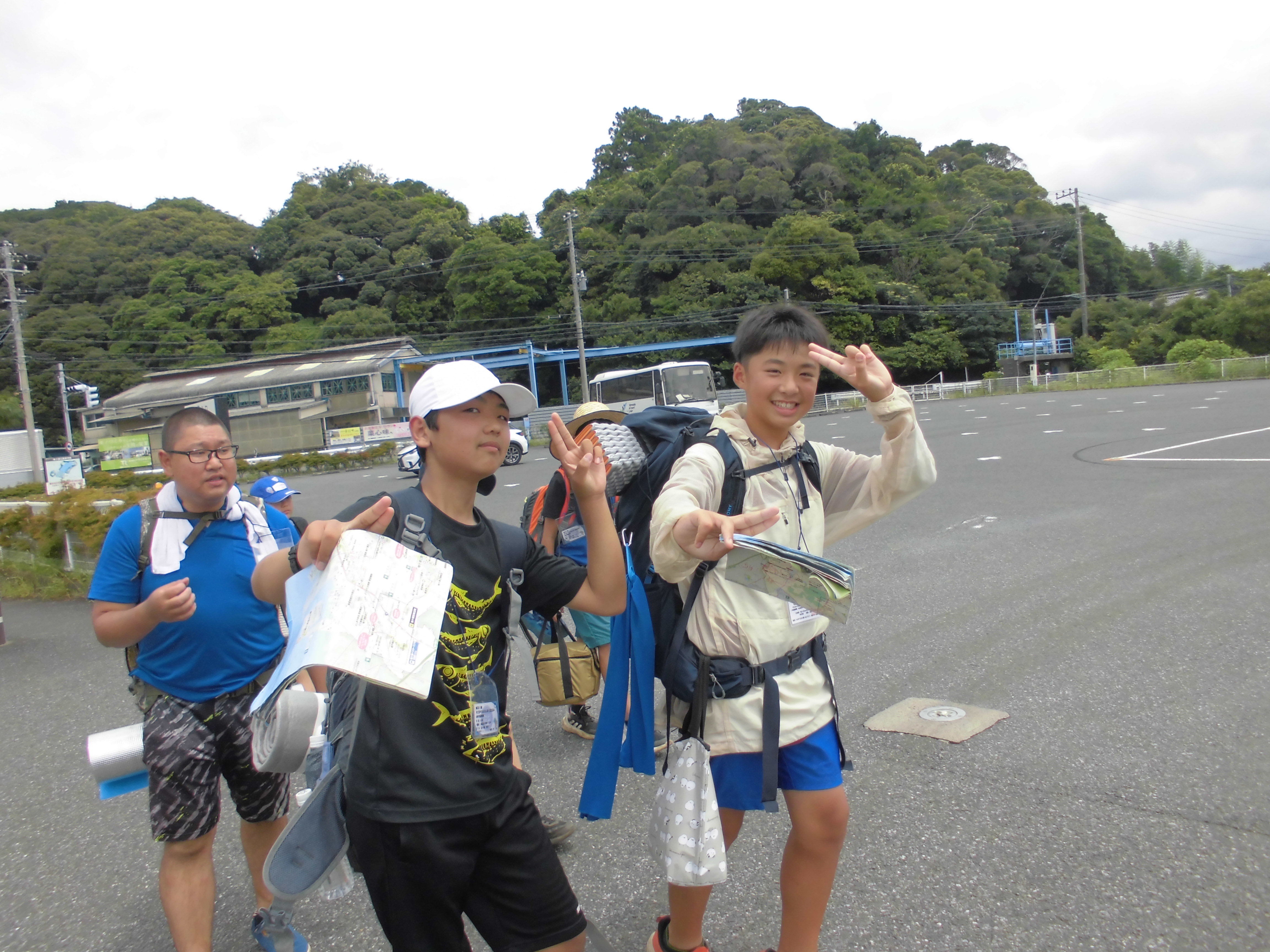 移動中