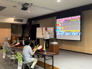 ゲーム体験している様子